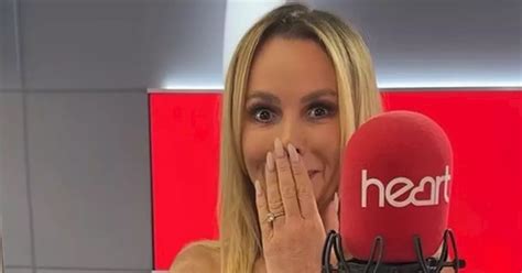 Amanda Holden, 53, strips completely naked in Heart FM studio